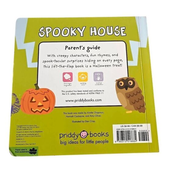 Spooky House Interactive Flip Book - Picture 3 of 3